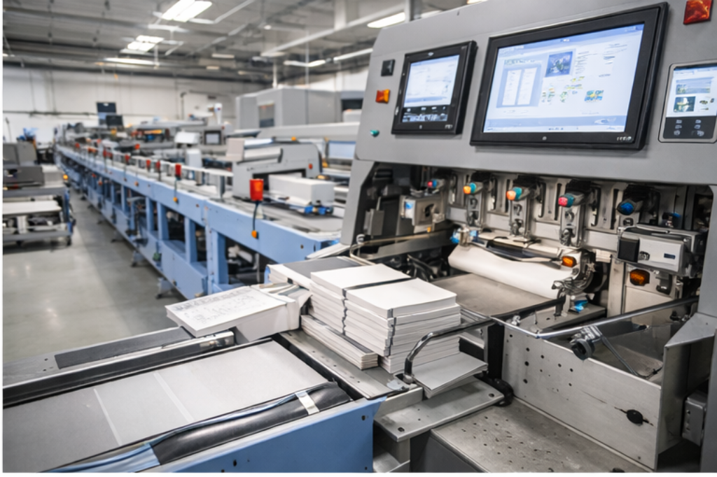 Maquinaria de encuadernación